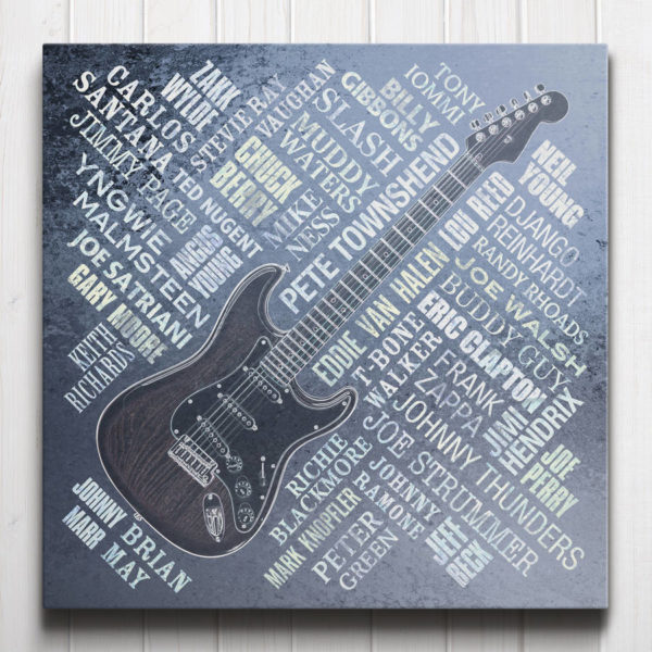 Guitar Legends Canvas Steel