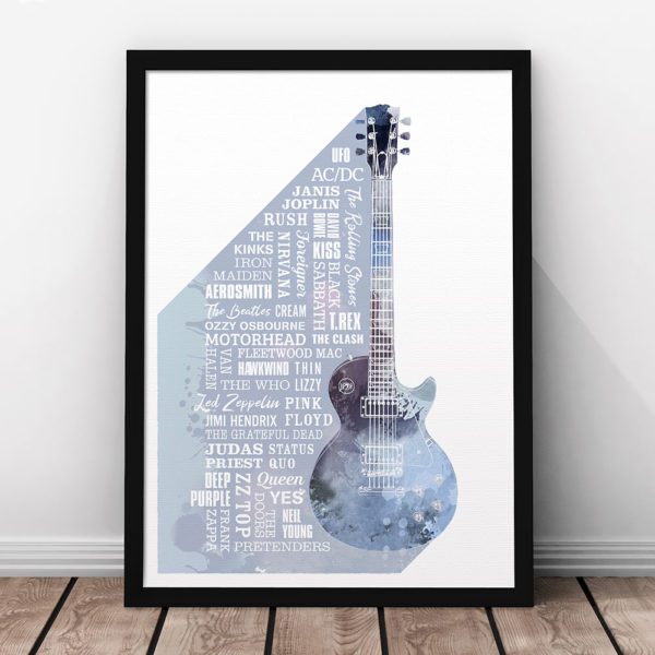 Heroes of Rock Print Steel