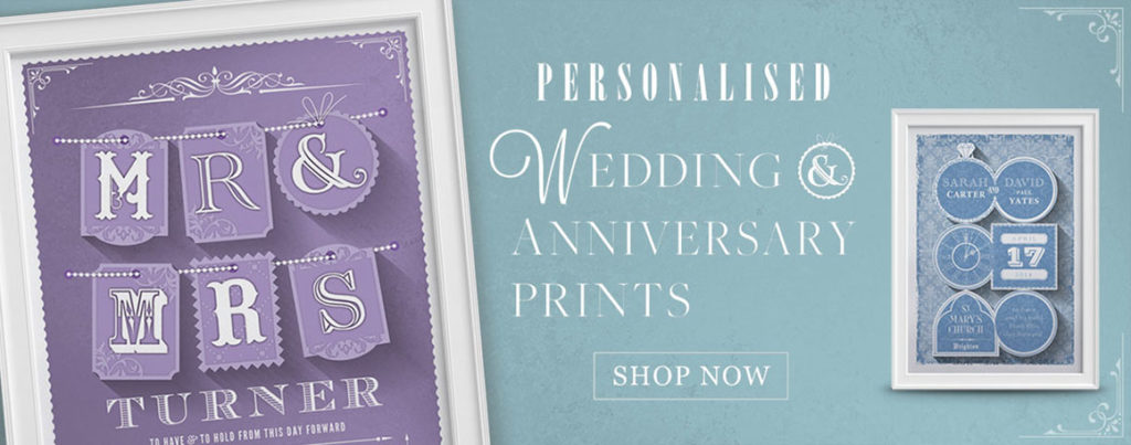personalised wedding gift carousel